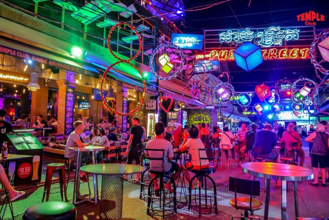 Darling Pub Hostel Siem Reap Exterior foto